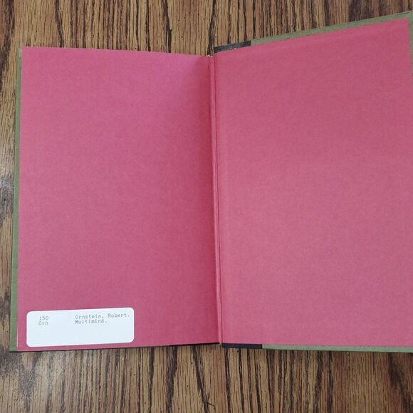 Vintage Multimind Robert Ornstein Mind Brain Psychology Human Behavior - Picture 9 of 10